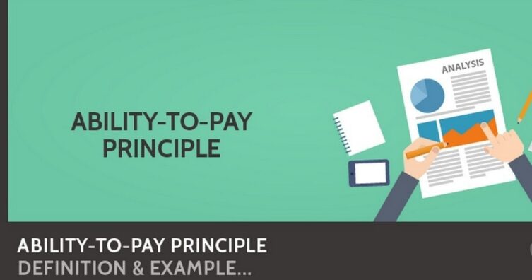 El principio de la capacidad de pago