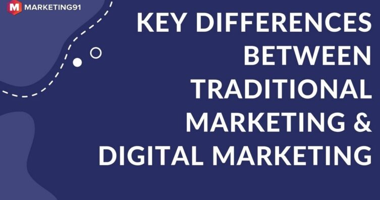Marketing tradicional versus marketing digital: significado y diferencias