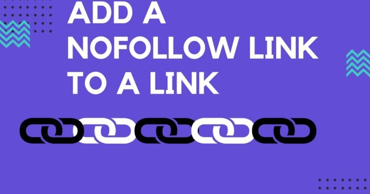 ¿Cómo agregar un enlace Nofollow? Agregar atributo Nofollow a un enlace